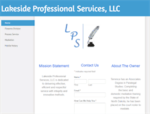 Tablet Screenshot of lproservices.com